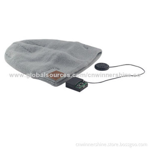 Bluetooth beanie hat with cool design for hands-free call